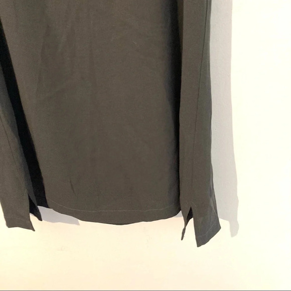 Eileen Fisher Silk Sleeveless Tank Top Gray Small - Picture 3 of 7